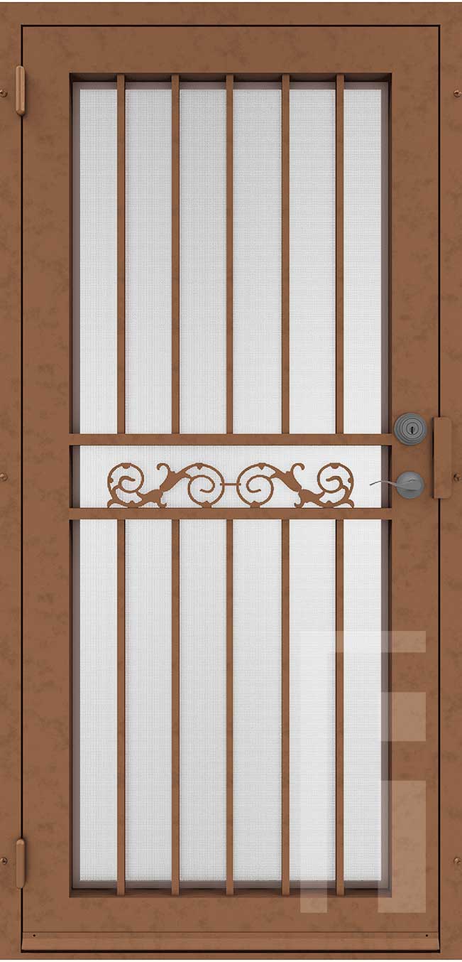 Cherokee White Security Doors at Lowes.com, image size:651x1354